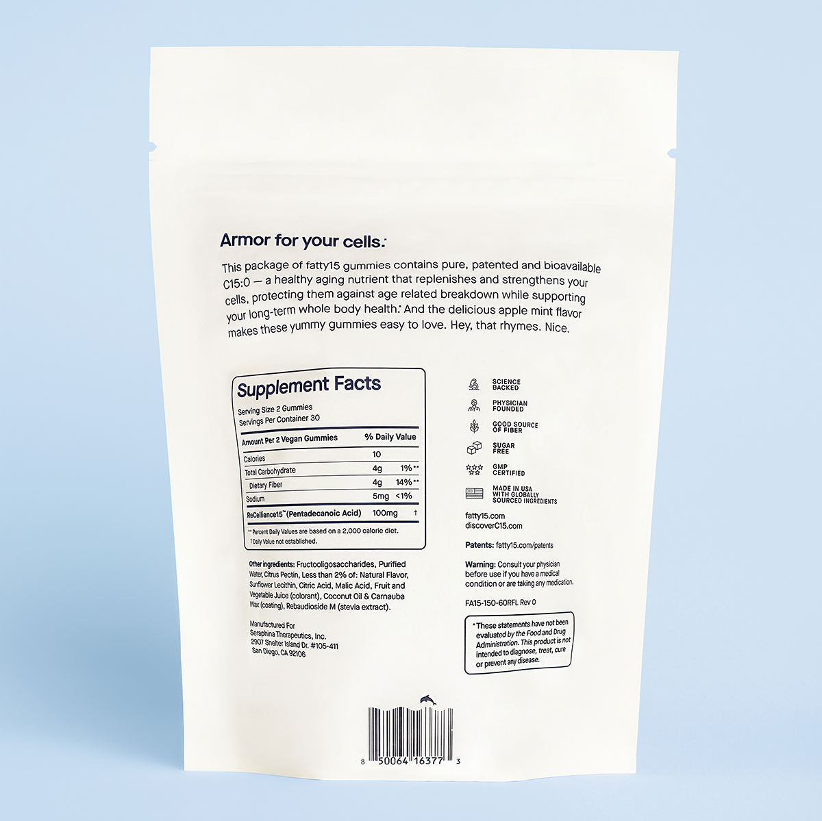Fatty15 Gummies for Adults